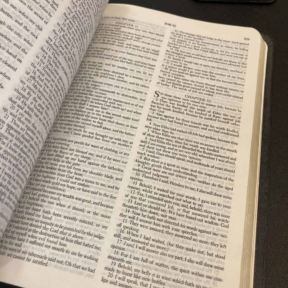 Holy Bible King James Red Letter Edition Crusade 1977‎ Leather Concordance